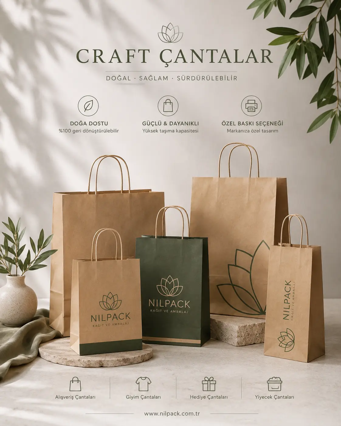 Custom kraft packaging